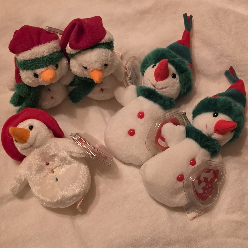 46 Ty Beanie Babies Chrismas Ornaments "The Jingle Beanies" Collection - Picture 9 of 9
